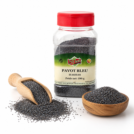 Graine de pavot bleu hashas 160g SIBEL