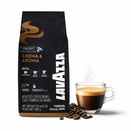 cafe en grains 1kg lavazza intensité 11