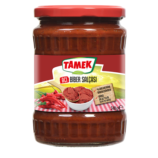 Concentré de poivron piquant 540g TAMEK