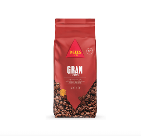 Delta Gran Espresso 1kg – Café en grains intensité 12