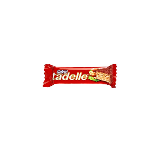 Gaufrette chocolat noisette 35g TADELLE