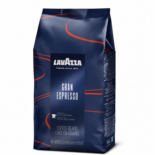 Lavazza Gran Espresso Café en Grains 1 kg - Mélange Arabica Robusta