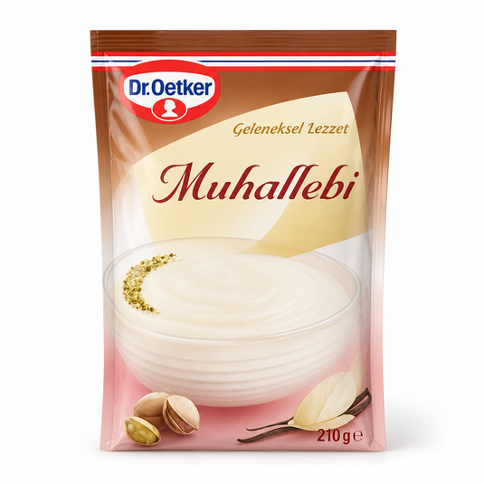 Dr. Oetker Muhallebi 210g – préparation pour dessert lacté traditionnel turc