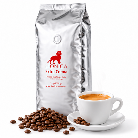 Café en grains 1kg extra crema LIONICA