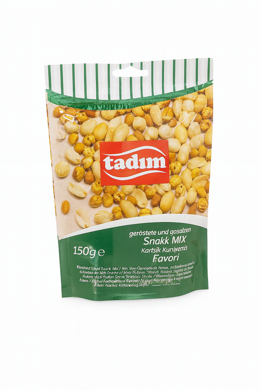 Mélange de Noix, Pois Chiche et Maïs Grilées 150g Tadim