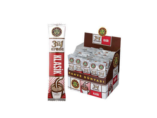 Café 3 en 1 Classique Kahve Dünyası – 18 g x 40 Sachets