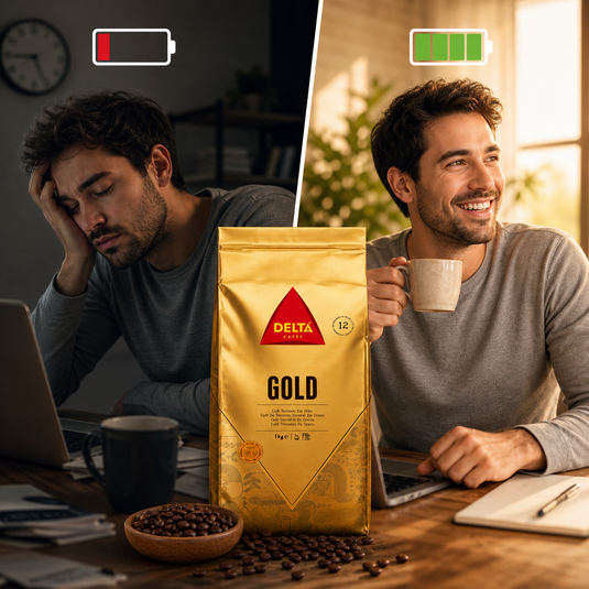 Café en grains 1kg Delta Gold