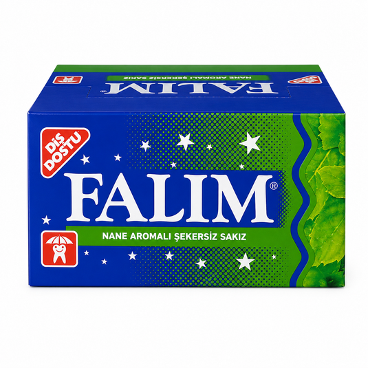 Chewing-gum à la menthe sans sucre 140g FALIM
