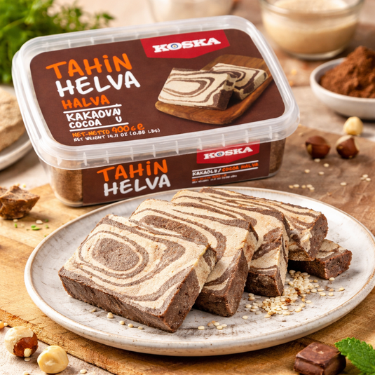 Halva au cacao Koska 350g – Dessert au sésame