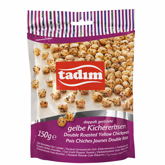 Pois chiches jaunes double rôti 150g - TADIM