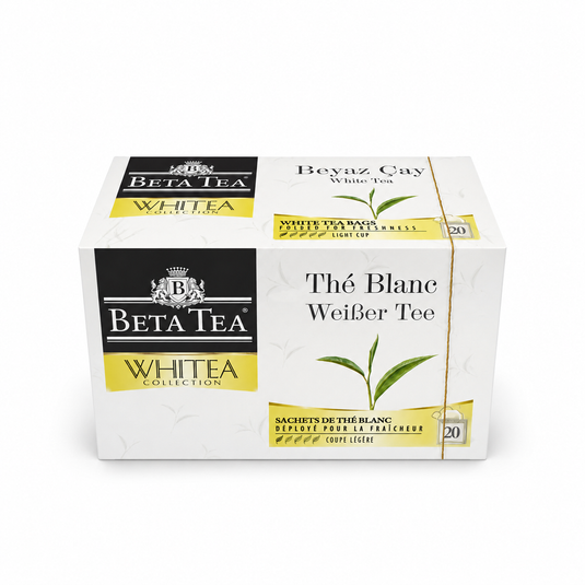 Thé Blanc 100% 20 sachets  BETA TEA - Thé délicat et raffiné